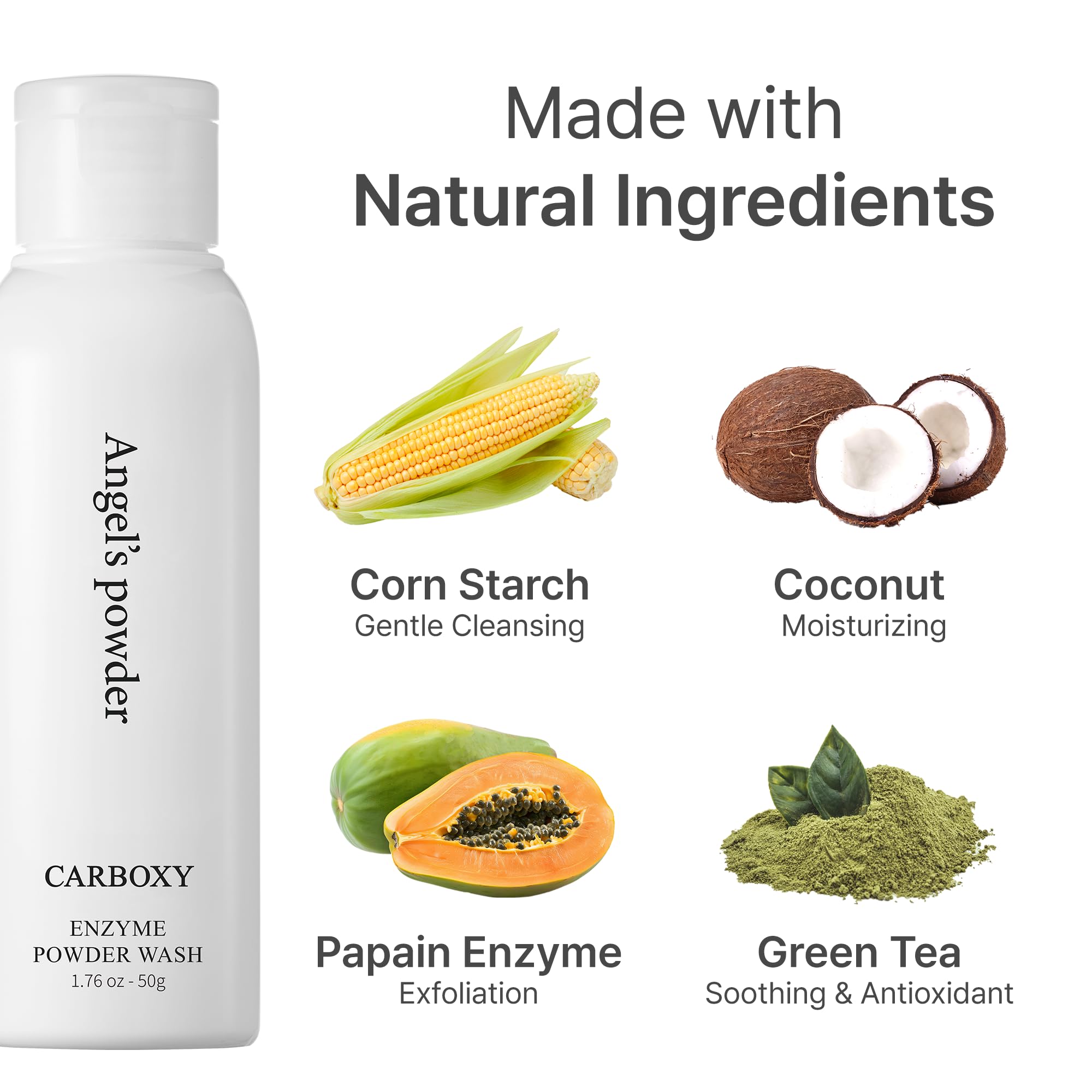 Amazon.com: bonkorea Angel's Powder Enzyme Powder Cleanser for